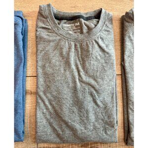 Kenneth Cole Men’s Cotton Tee (Size S, Ash Grey/Heathered)